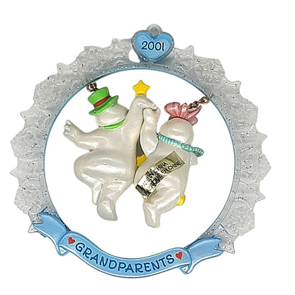 2001 GrandParents Carlton Cards Ornaments (Snowmen) CXOR-043E