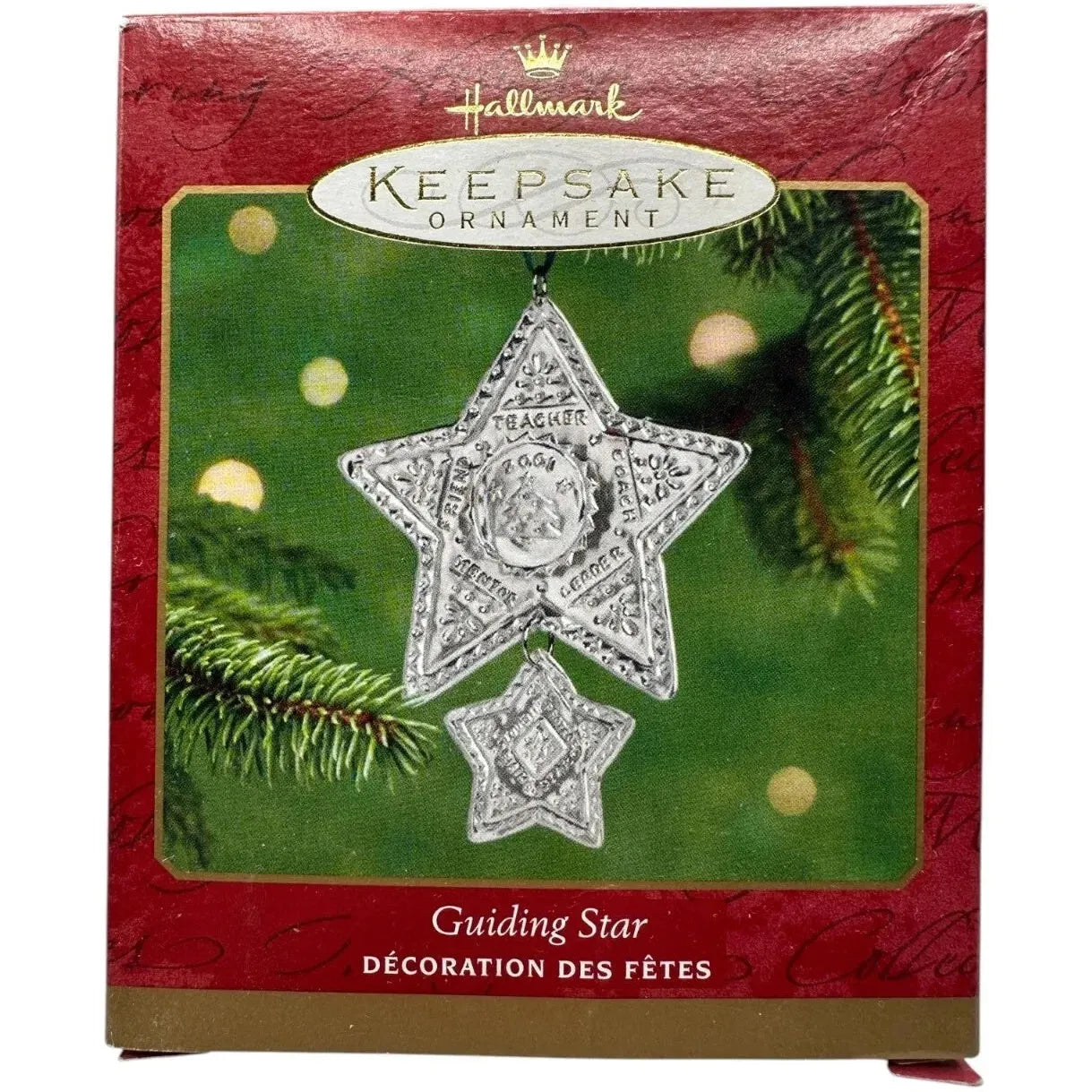 2001 Guiding Star Hallmark Ornament (Star) QX8962