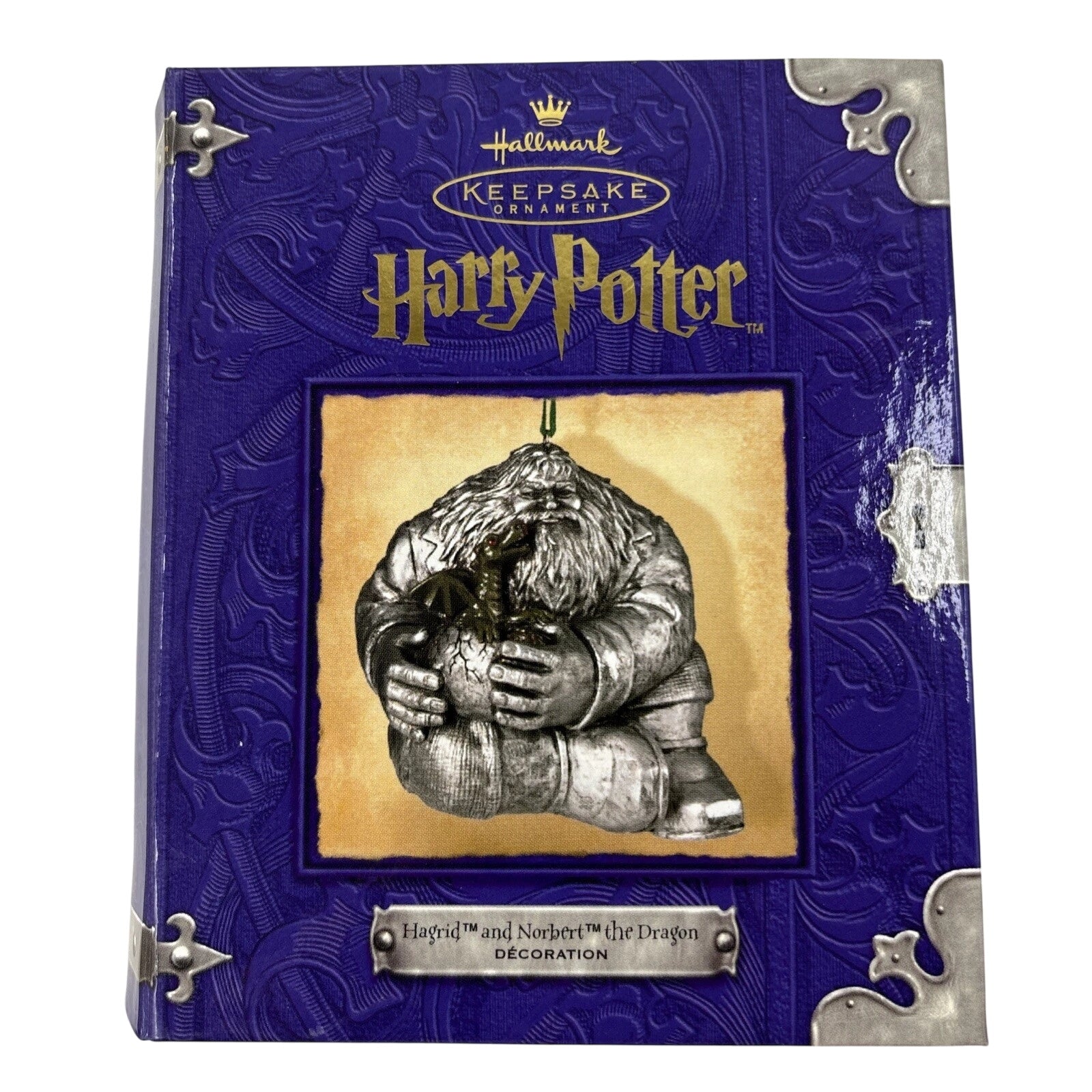 2001 Hagrid and Norbert the Dragon Hallmark Ornament (Harry Potter) QXE4412
