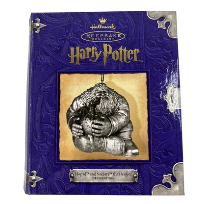 2001 Hagrid and Norbert the Dragon Hallmark Ornament (Harry Potter) QXE4412