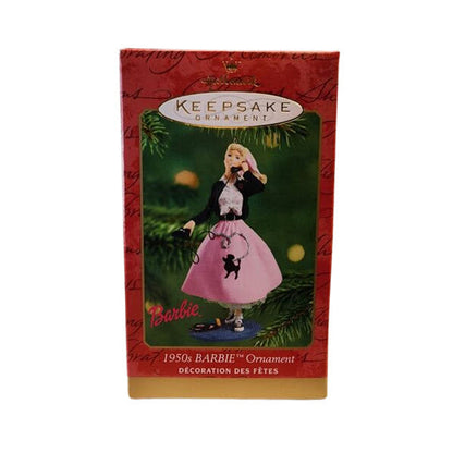 2001 Hallmark Ornament (1950s) Barbie Ornament Hallmark Ornament (Barbie) QXI8882