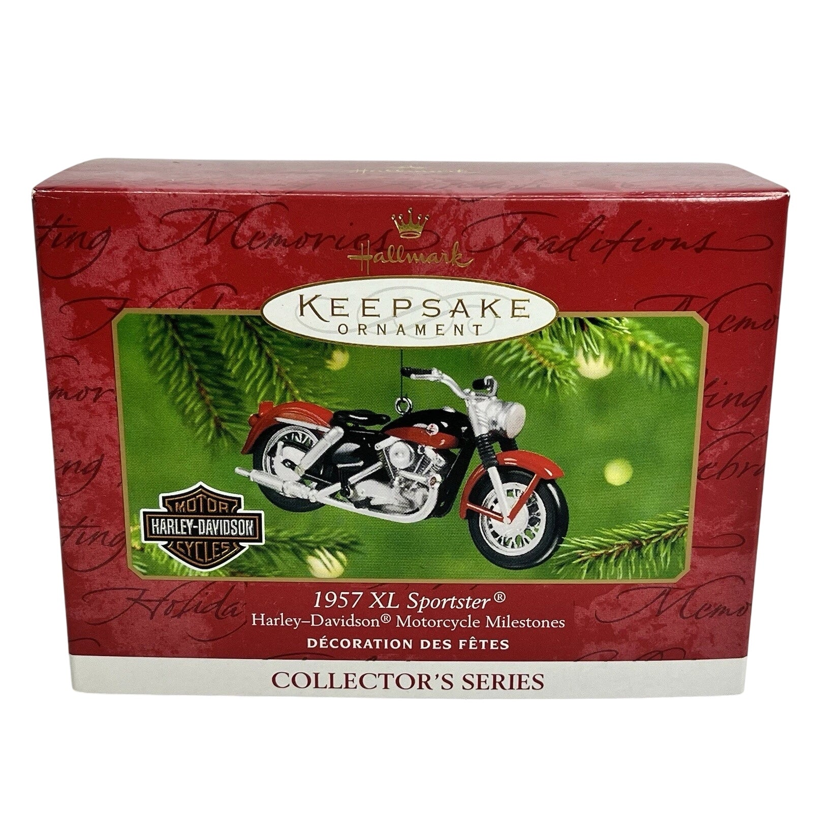 2001 Hallmark Ornament (1957) XL Sportster Hallmark Ornament (Harley-Davidson) QXI8125