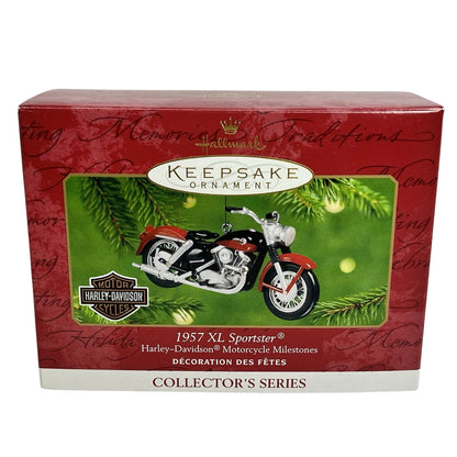 2001 Hallmark Ornament (1957) XL Sportster Hallmark Ornament (Harley-Davidson) QXI8125