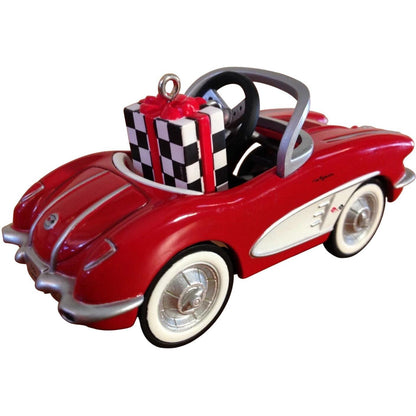 2001 Hallmark Ornament (1958) Custom Corvette Hallmark Ornament (Chevrolet) QXC4505