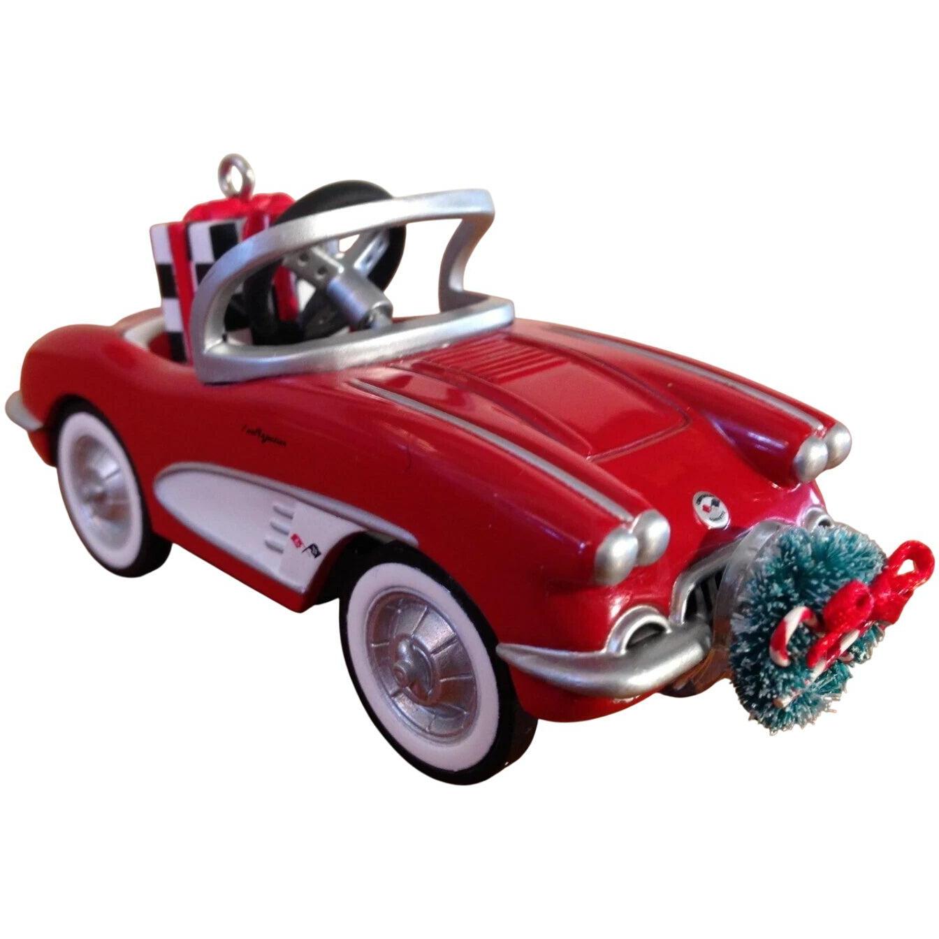 2001 Hallmark Ornament (1958) Custom Corvette Hallmark Ornament (Chevrolet) QXC4505