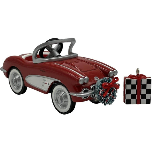2001 Hallmark Ornament (1958) Custom Corvette Hallmark Ornament (Chevrolet) QXC4505