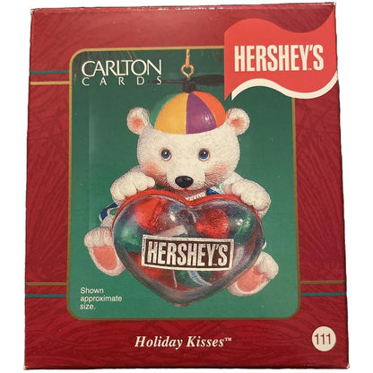 2001 Holiday Kisses Carlton Cards Ornaments (Hershey's) CXOR-058E