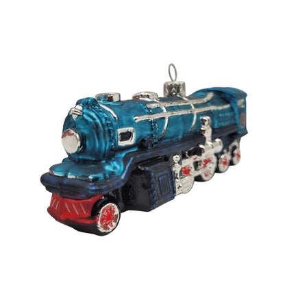 2001 Lionel I-400E Blue Comet Locomotive Hallmark Ornament (Lionel Blown Glass) QBG4355