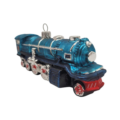 2001 Lionel I-400E Blue Comet Locomotive Hallmark Ornament (Lionel Blown Glass) QBG4355