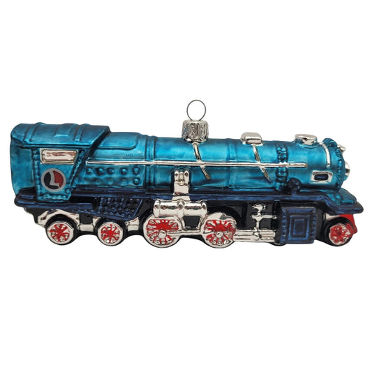 2001 Lionel I-400E Blue Comet Locomotive Hallmark Ornament (Lionel Blown Glass) QBG4355