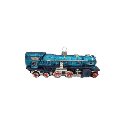 2001 Lionel I-400E Blue Comet Locomotive (Lionel Blown Glass)