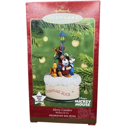 2001 Merry Carolers Hallmark Ornament (Mickey & Co) QXD7585