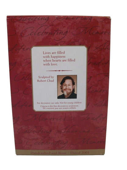 2001 Our First Christmas Together Hallmark Ornament (Photo Holder) QX6012