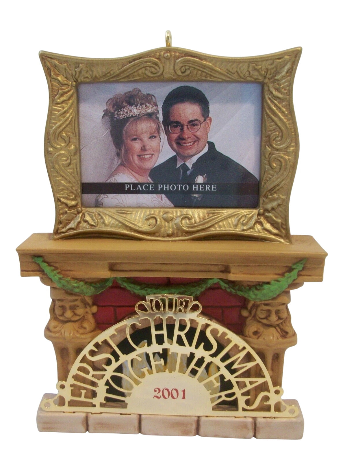 2001 Our First Christmas Together Hallmark Ornament (Photo Holder) QX6012