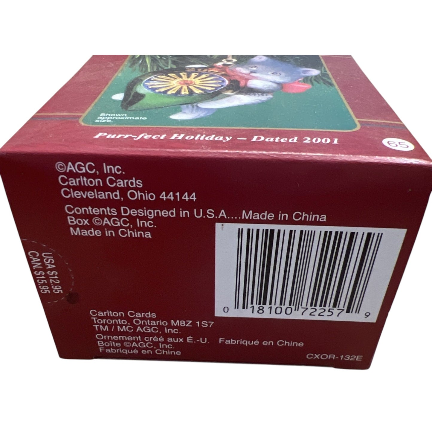 2001 Purr-fect Holiday (Mischievous Kittens)