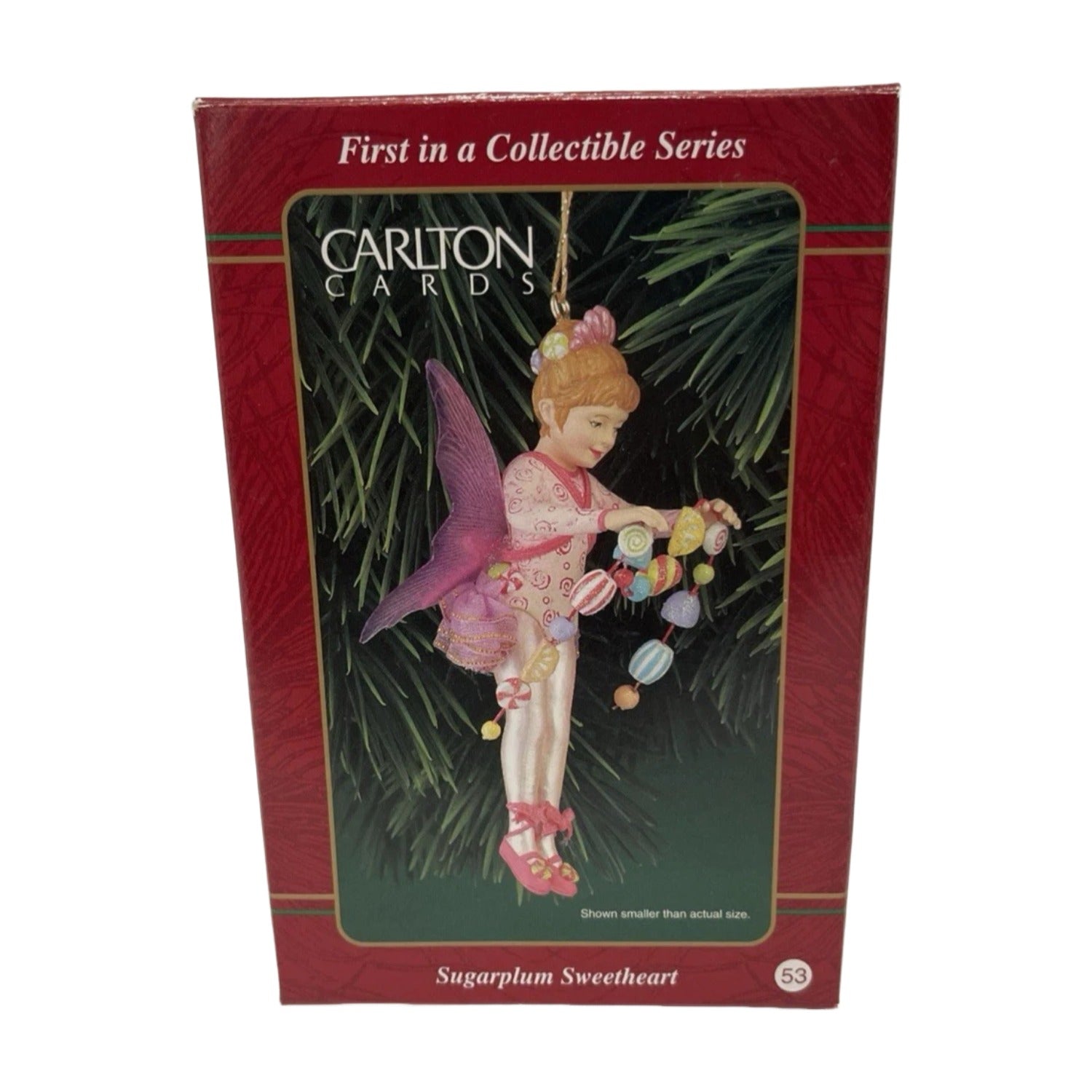 2001 Sugarplum Sweethearts Carlton Cards Ornaments (Fairy Angel) CXOR-096G