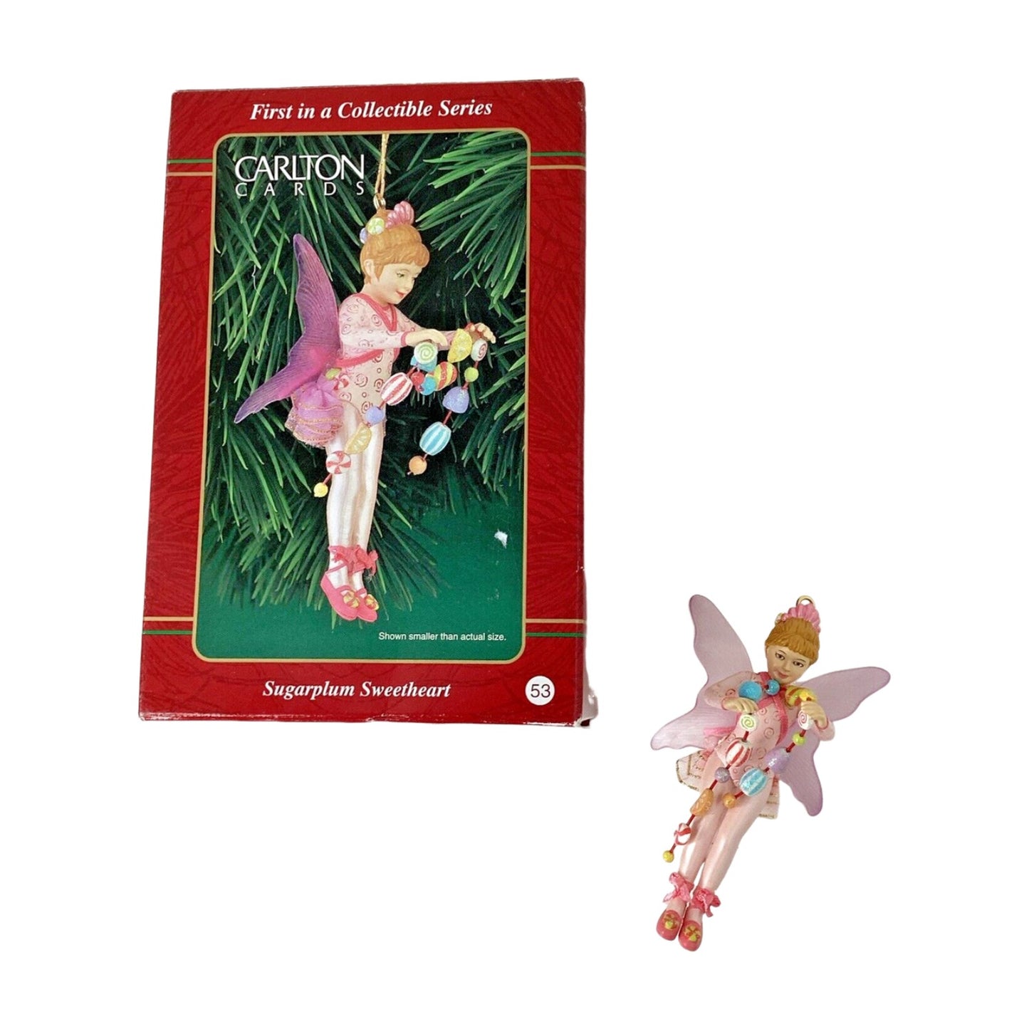 2001 Sugarplum Sweethearts Carlton Cards Ornaments (Fairy Angel) CXOR-096G