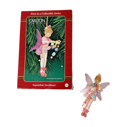2001 Sugarplum Sweethearts Carlton Cards Ornaments (Fairy Angel) CXOR-096G