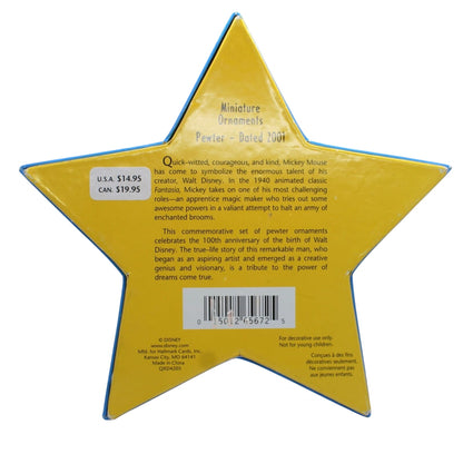 2001 The Sorcerer's Apprentice Hallmark Ornament (WaltDisney's Fantasia) QXD4205