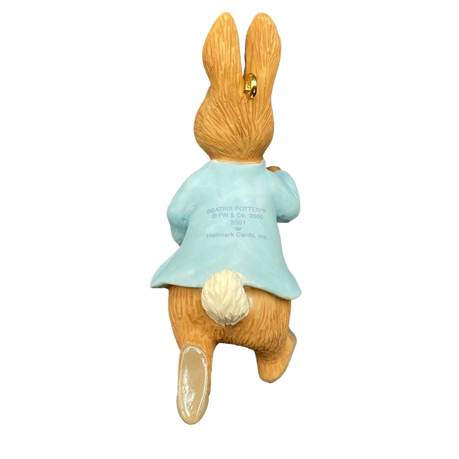 2001 The Tale of Peter Rabbit Hallmark Ornament (The Tale of Peter Rabbit) QEO8545