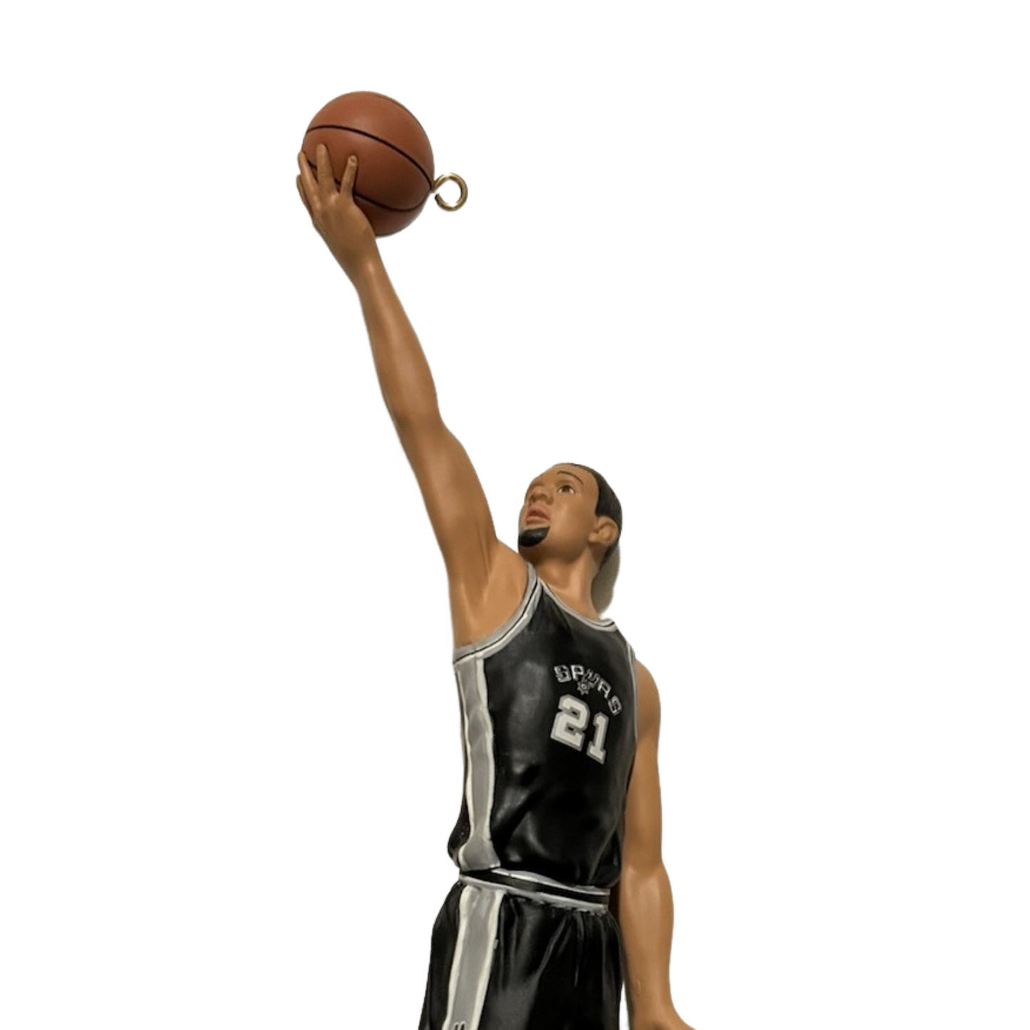 2001 Tim Duncan Hallmark Ornament (Hoop Stars) QXI5235