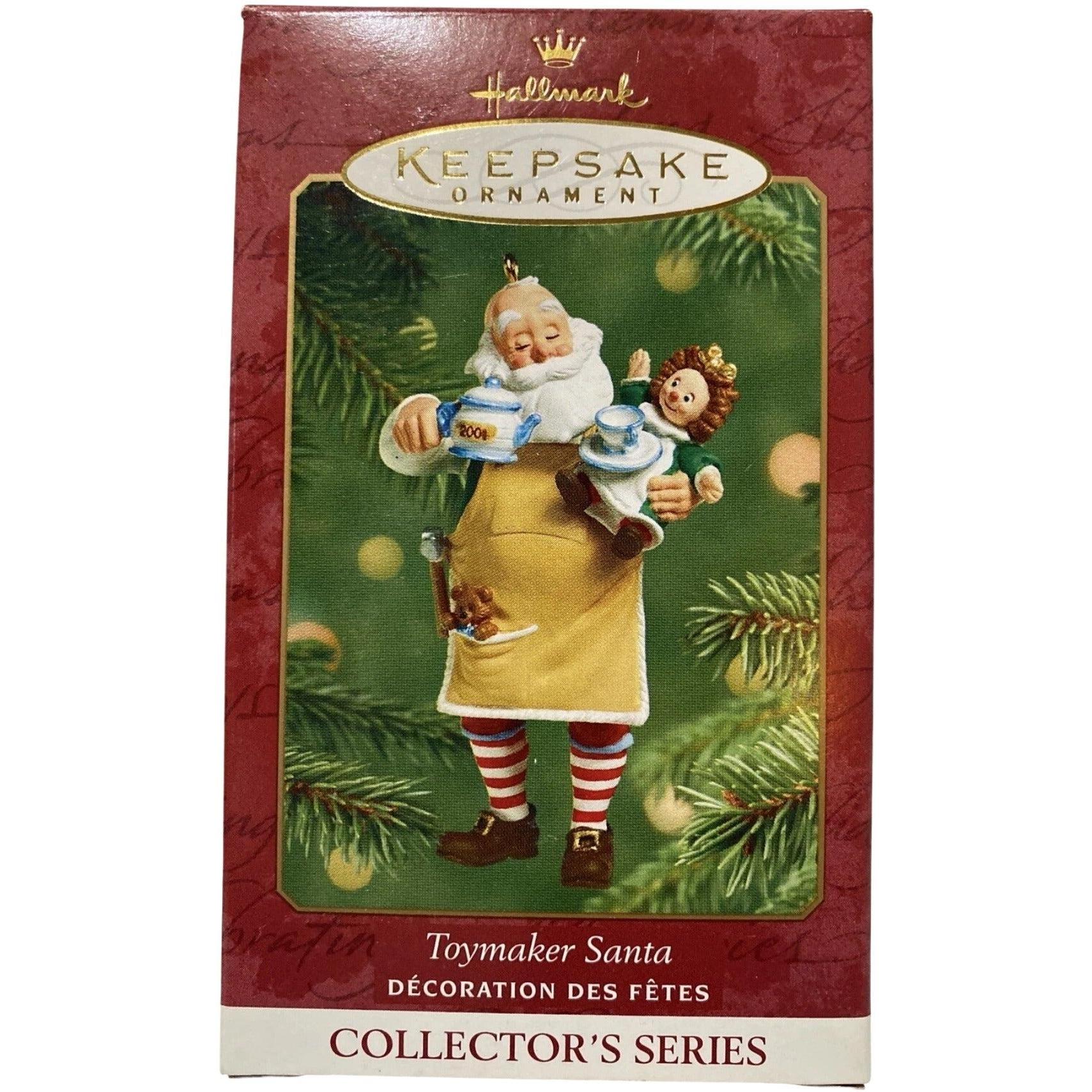 2001 Toymaker Santa Hallmark Ornament (Toymaker Santa) QX8032