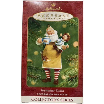 2001 Toymaker Santa Hallmark Ornament (Toymaker Santa) QX8032
