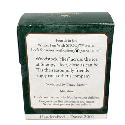 2001 Winter Fun with Snoopy Hallmark Ornament (Winter Fun with Snoopy) QXM5262