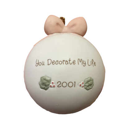2001 You Decorate My Life Enesco Ornament (Precious Moments) 881163