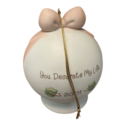 2001 You Decorate My Life Enesco Ornament (Precious Moments) 881163