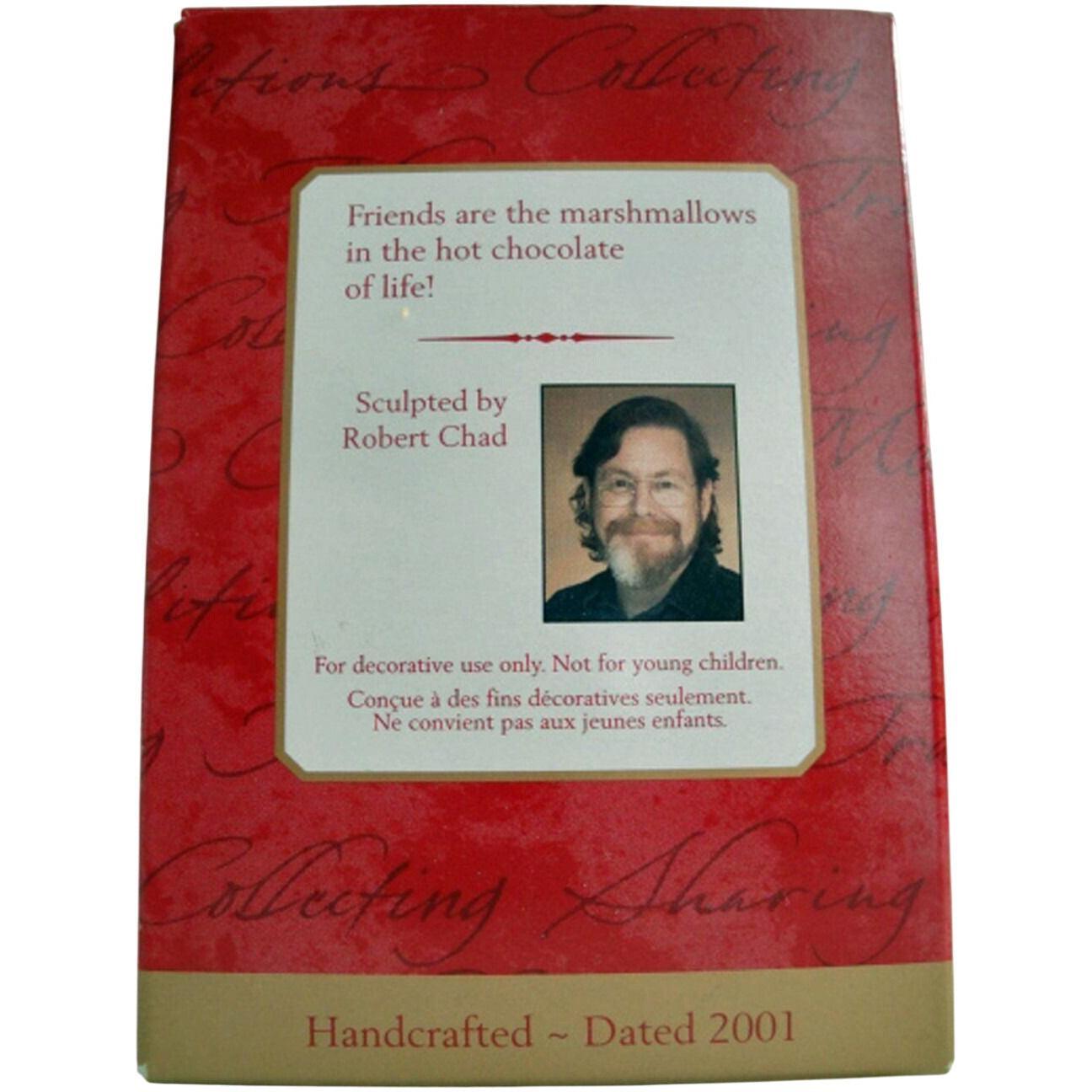 2001 A Cup of Friendship Hallmark Ornament (Mice) QX8472