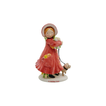 2001 A Holly Hobbie Christmas (Animation) Carlton Cards Heirloom Ornament CXOR-070G Image1