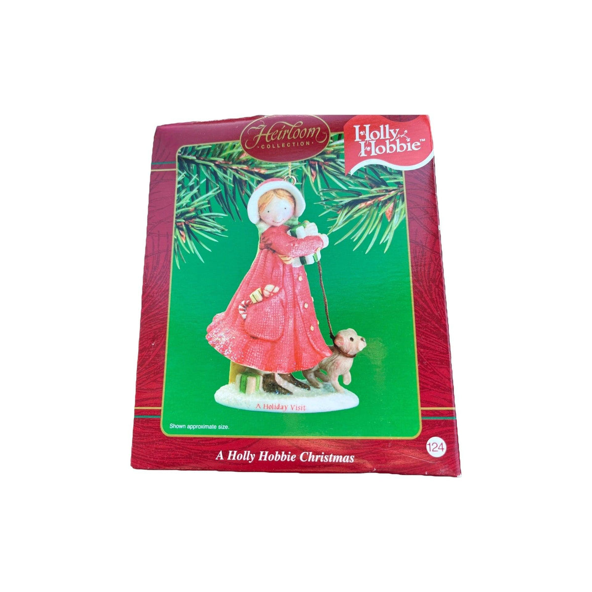2001 A Holly Hobbie Christmas (Animation) Carlton Cards Heirloom Ornament CXOR-070G Image2