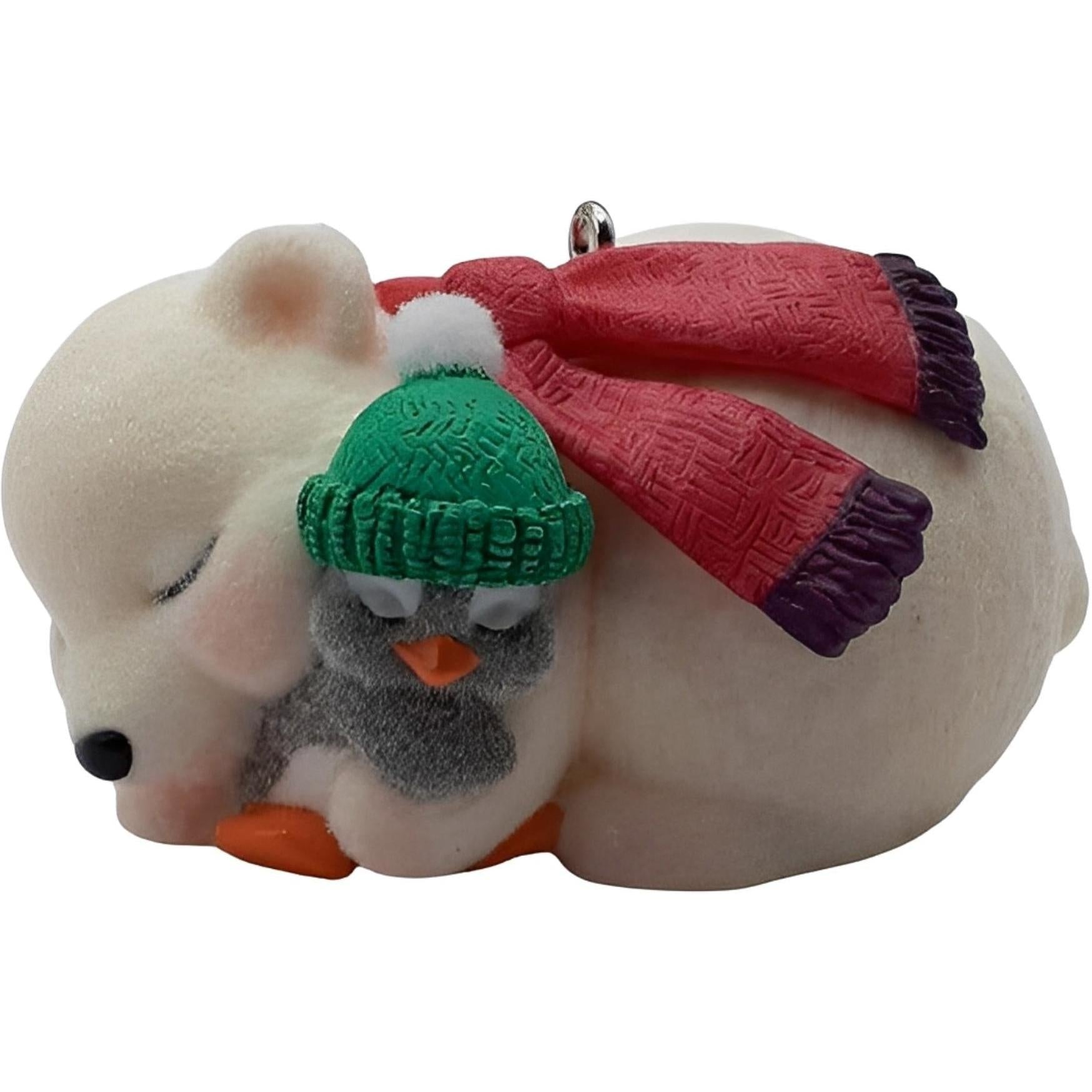 2001 A Little Nap Hallmark Ornament (Snowball and Tuxedo) QX8072