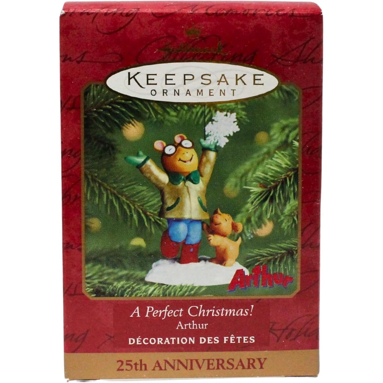 2001 A Perfect Christmas! Hallmark Ornament (Arthur) QXI6895