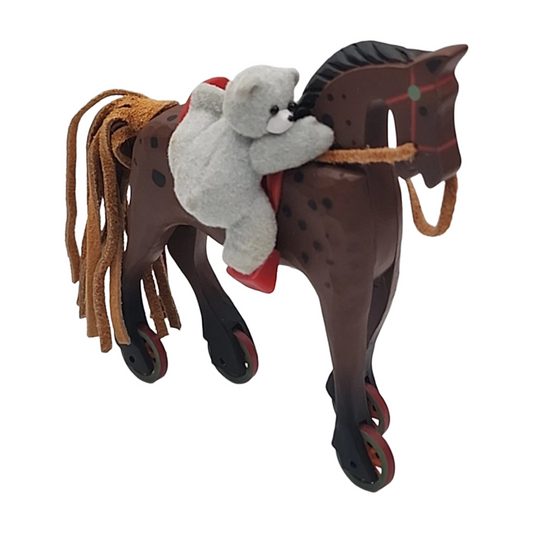 2001 A Pony for Christmas Hallmark Ornament (A Pony for Christmas) QX6995 Image1