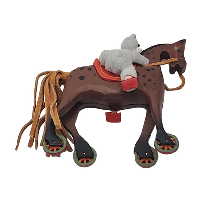 2001 A Pony for Christmas Hallmark Ornament (A Pony for Christmas) QX6995 Image3