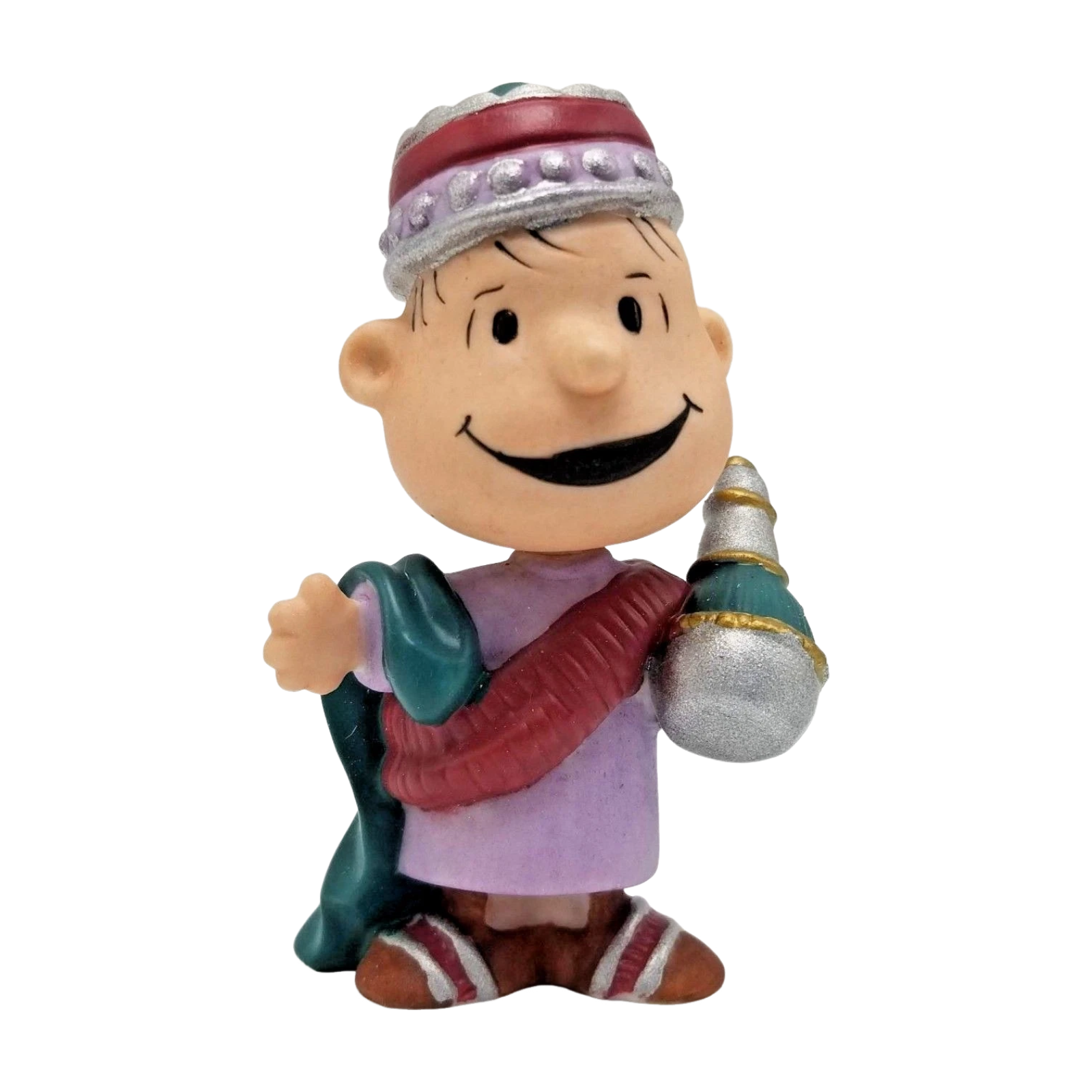 2001 A Wise Man Figurine Hallmark Ornament (Peanuts Gallery) QPC4063 Image1