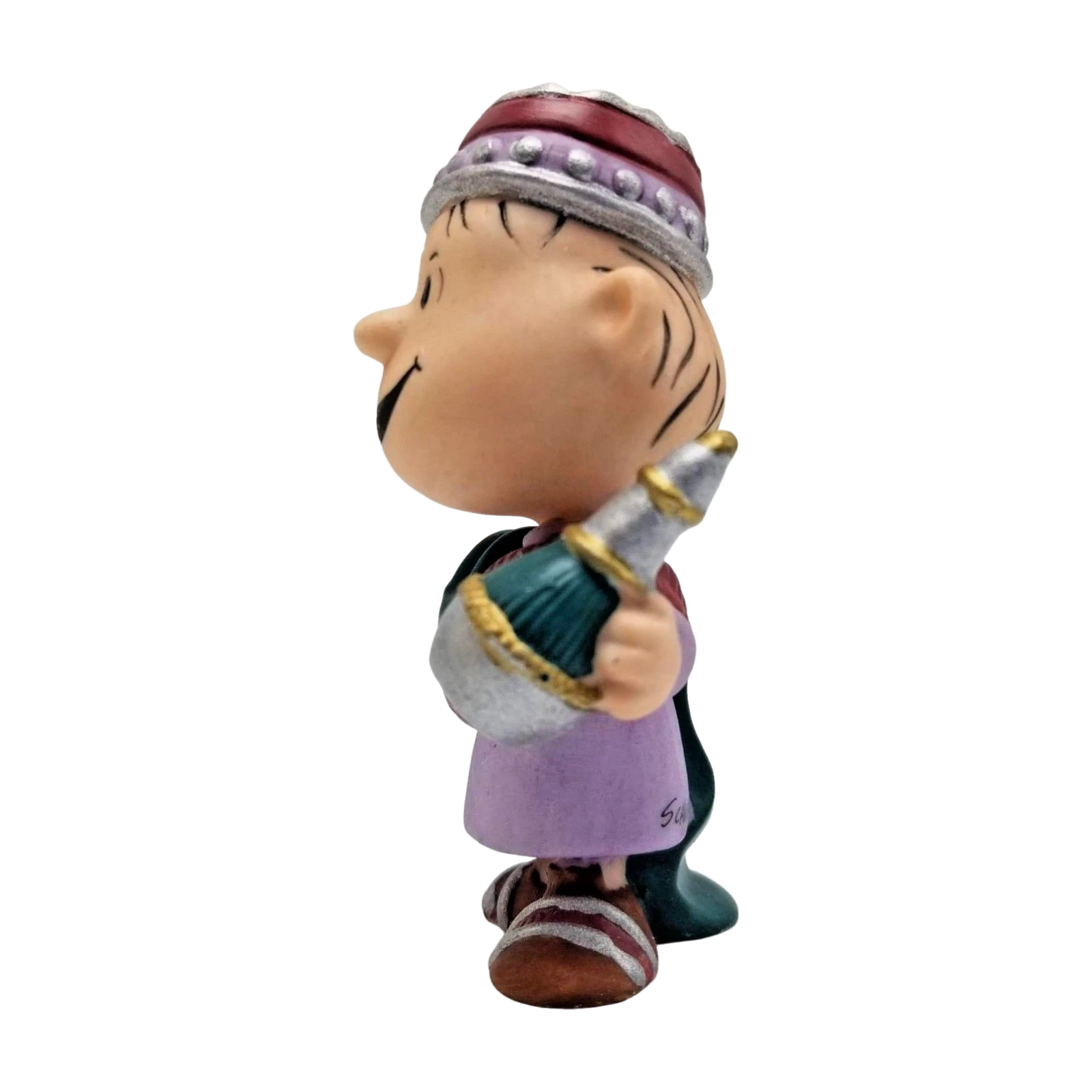 2001 A Wise Man Figurine Hallmark Ornament (Peanuts Gallery) QPC4063 Image3