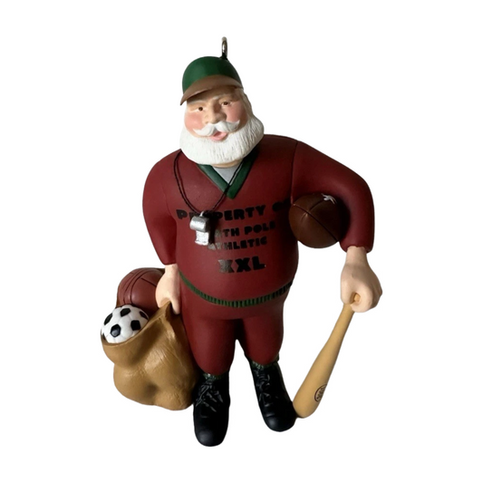 2001 All-Sport Santa Hallmark Ornament (Santa Claus) QX8332 Image1