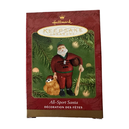 2001 All-Sport Santa Hallmark Ornament (Santa Claus) QX8332 Image2
