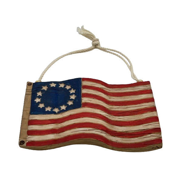2001 America for Me! Hallmark Ornament (Flag) QX2882