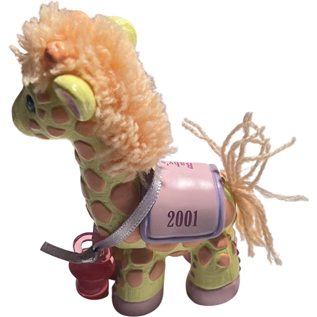 2001 Baby Girl's First Christmas Hallmark Ornament (Baby's First Christmas) QX8372