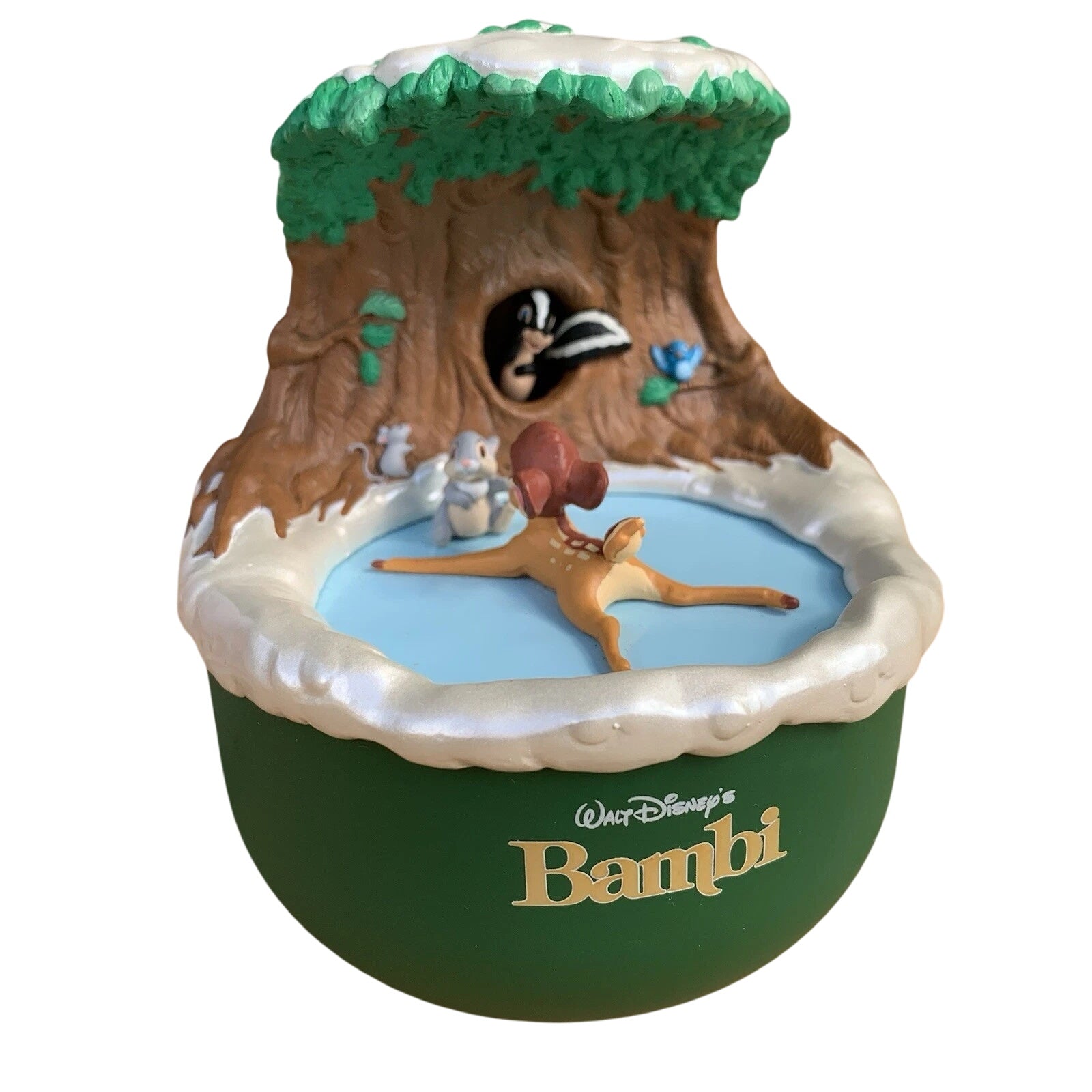 2001 Bambi Discovers Winter Hallmark Ornament (Bambi) QXD7541