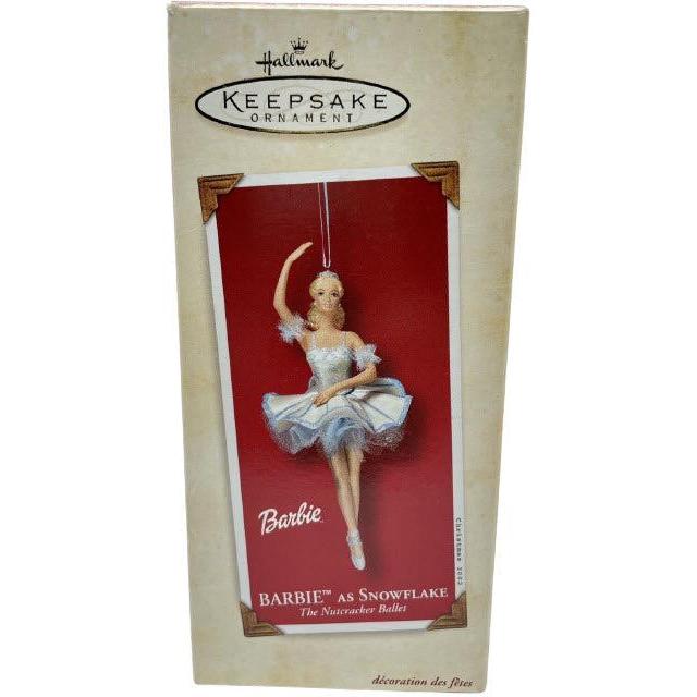 2001 Barbie as Snowflake Hallmark Ornament (Barbie) QXI8303