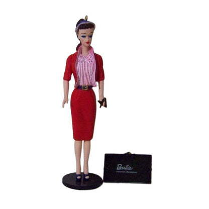 2001 Barbie in Busy Gal Fashion Hallmark Ornament (Barbie) QX6965