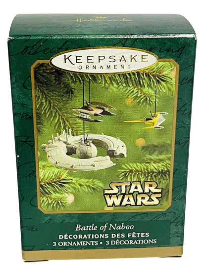 2001 Battle of Naboo Hallmark Ornament (Star Wars) QXM5212