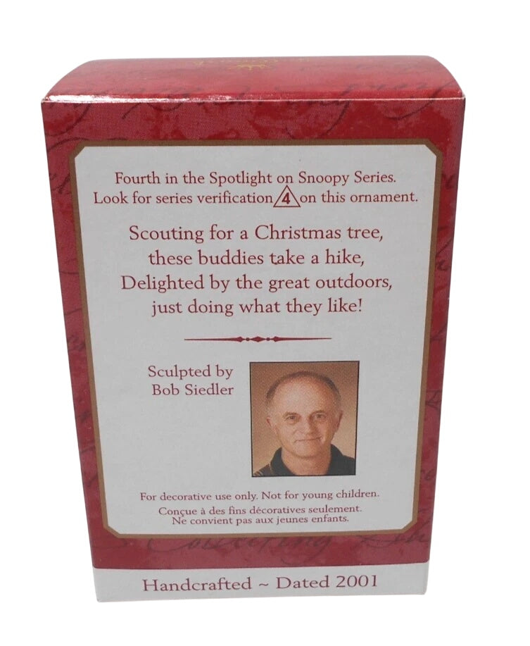 2001 Beaglescott Hallmark Ornament (Spotlight on Snoopy) QX6085