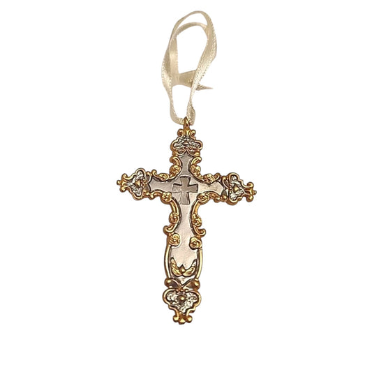 2001 Beautiful Cross Hallmark Ornament (Cross) QX8825 Image1
