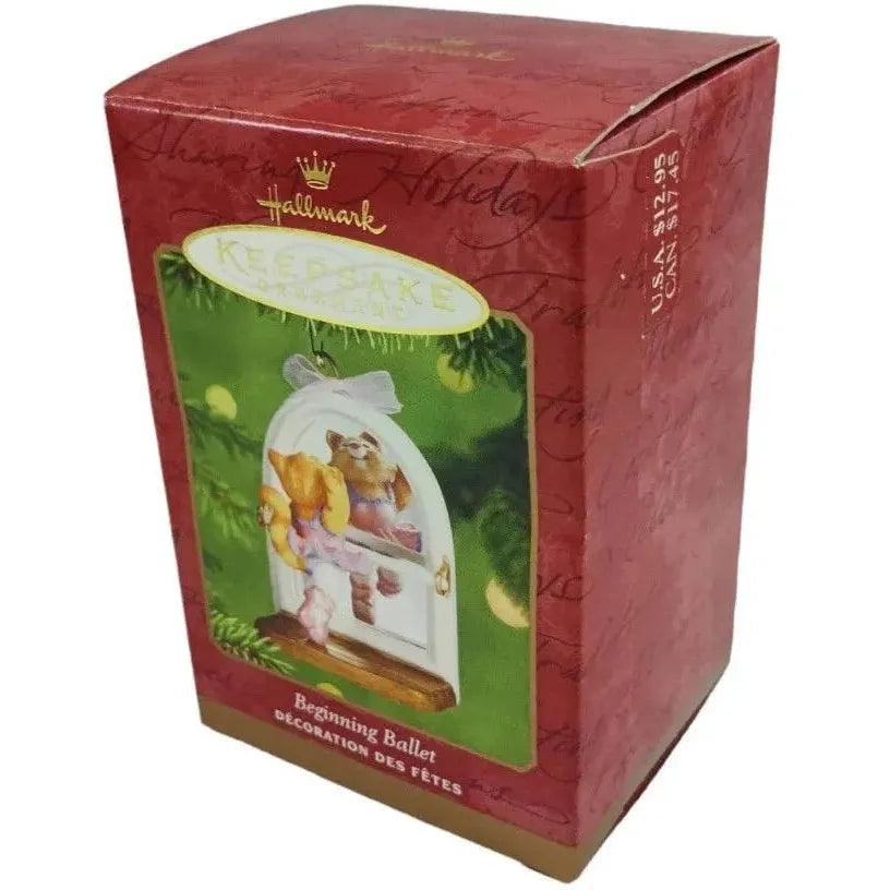 2001 Beginning Ballet Hallmark Ornament (Ballet) QX2875